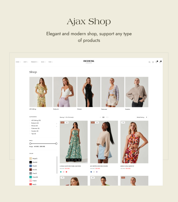 Bedesk – Fashion Store WooCommerce Theme - 4