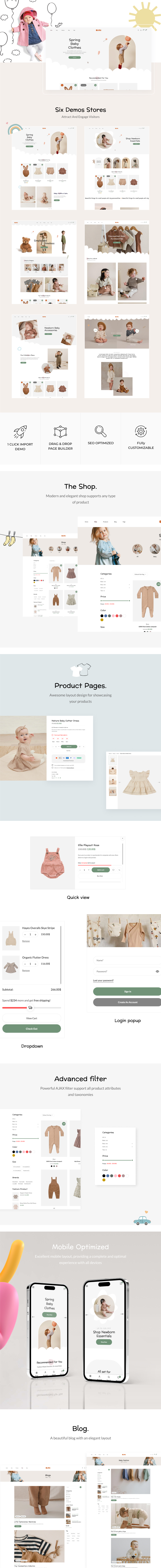 Buny – Kids Store and Baby Shop Theme - 1