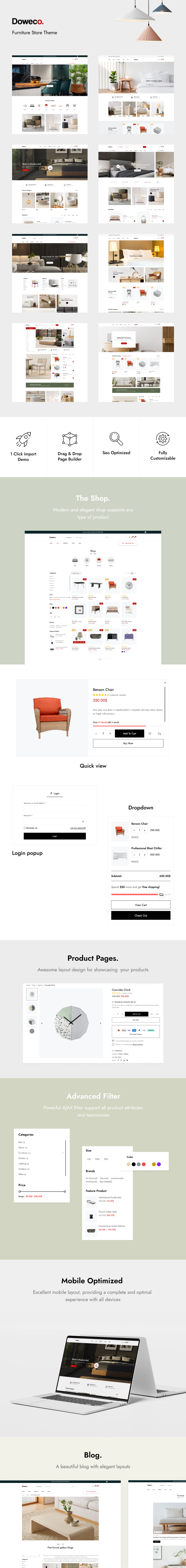 Doweco – Furniture Store Theme - 1