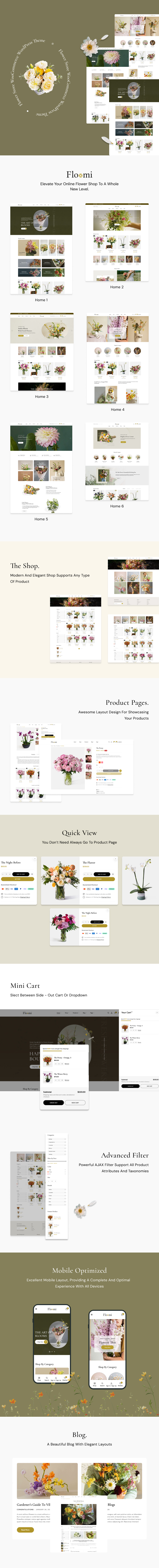 Floomi – Flower Store WordPress Theme