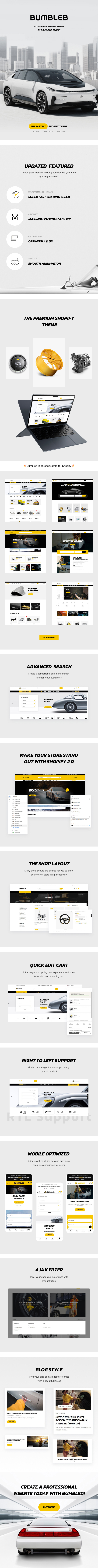 Bumbleb - Auto Parts Shopify Theme OS 3.0 (Theme Block)