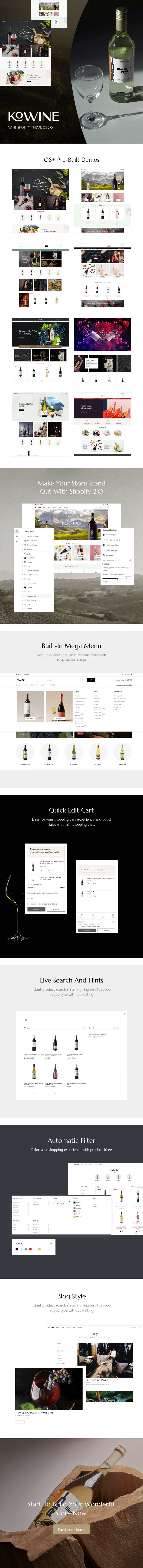 Kowine – Wine Shopify Theme OS 2.0 - 1